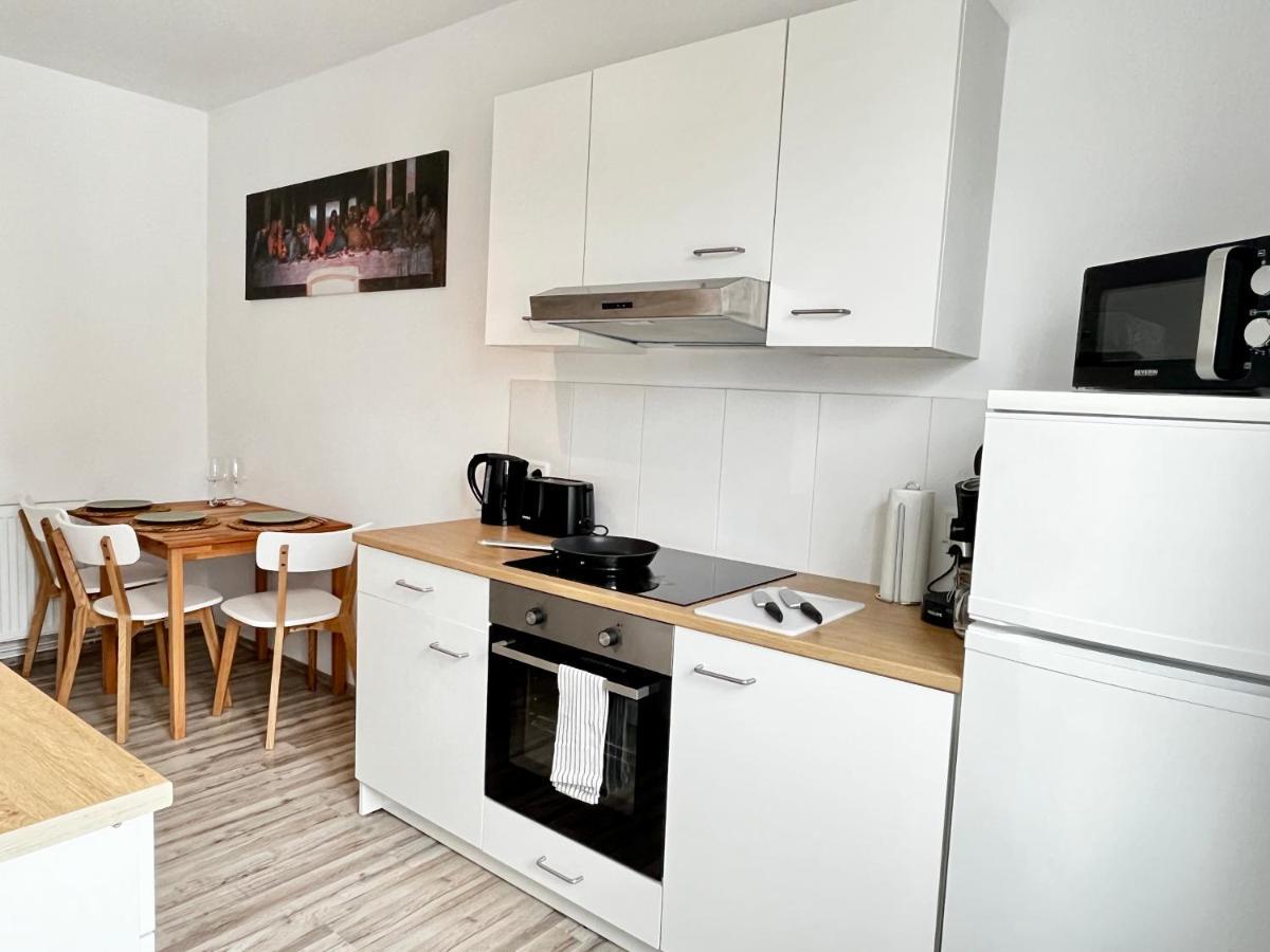 Design Apartment - Kingsize Bett - Kueche - Zentral هانوفر المظهر الخارجي الصورة