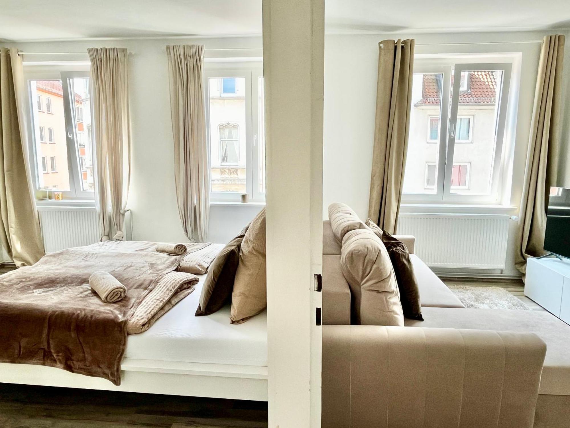 Design Apartment - Kingsize Bett - Kueche - Zentral هانوفر المظهر الخارجي الصورة